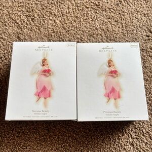 Hallmark Keepsake Precious Beauty Holiday Angels